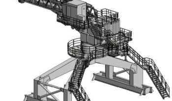 SECOND HAND FULLY IN CLASS KENZ WALK TO WORK (W2W) GANGWAY SYSTEM FOR SALE
