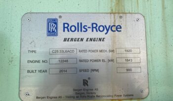 Brand New Rolls-Royce High performance Marine Main Engines Equipment Set
