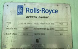 Brand New Rolls-Royce High performance Marine Main Engines Equipment Set