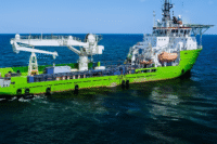 HOS#129 | 2001 | 100T SWL AHC Knuckle-boom Crane | DP2 MPSV/ ROV/ IMR