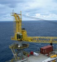 HOS#538 | Refurbished | 64 metric tonne SWL | AHC pedestal marine crane | For P&C Sale