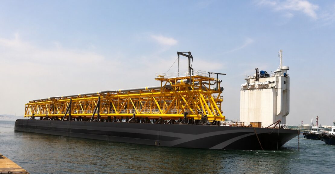 Semi-Submersible Deck Cargo Barge | Float-Over Transport Barge