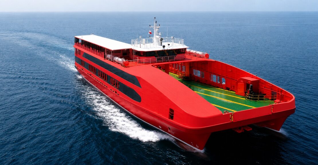 Catamaran ferry