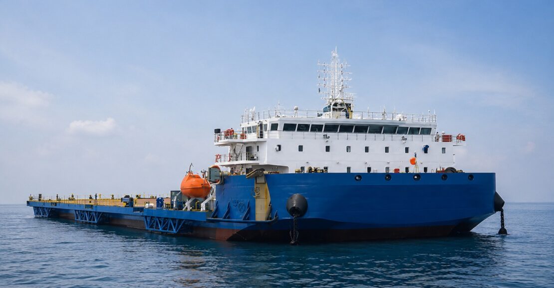 Self-Propelled Heavy Deck Cargo Vessel